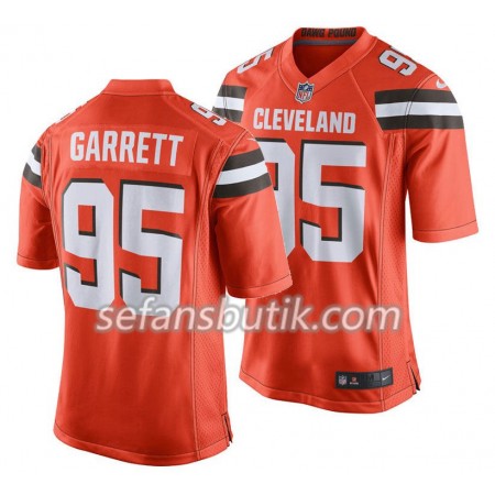Cleveland Browns Tröjor Myles Garrett 95 Nike Orange - Herr